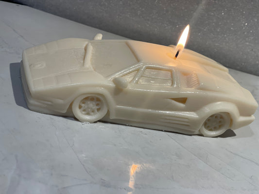 Sports Car Candle