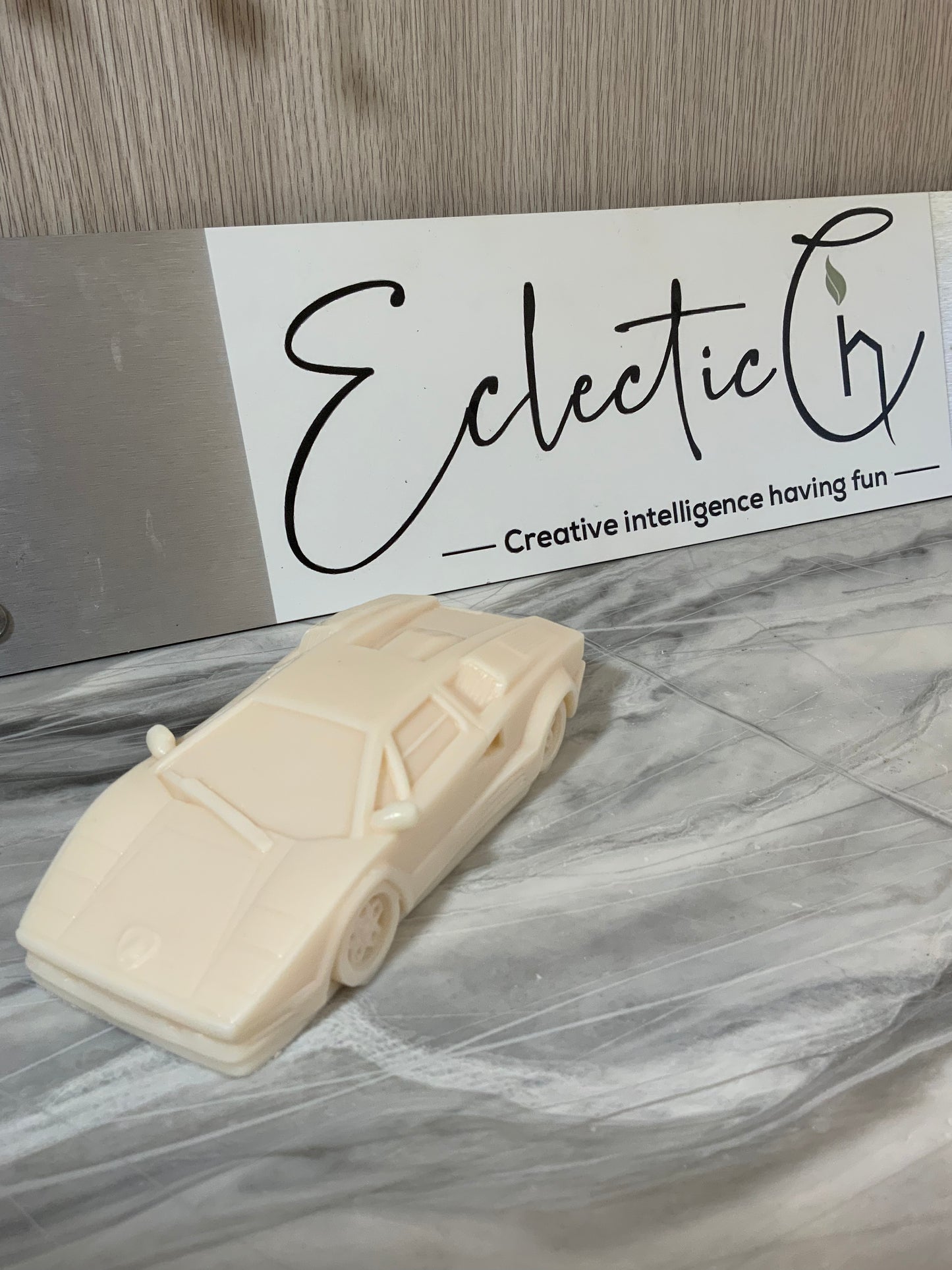 Sports Car Candle
