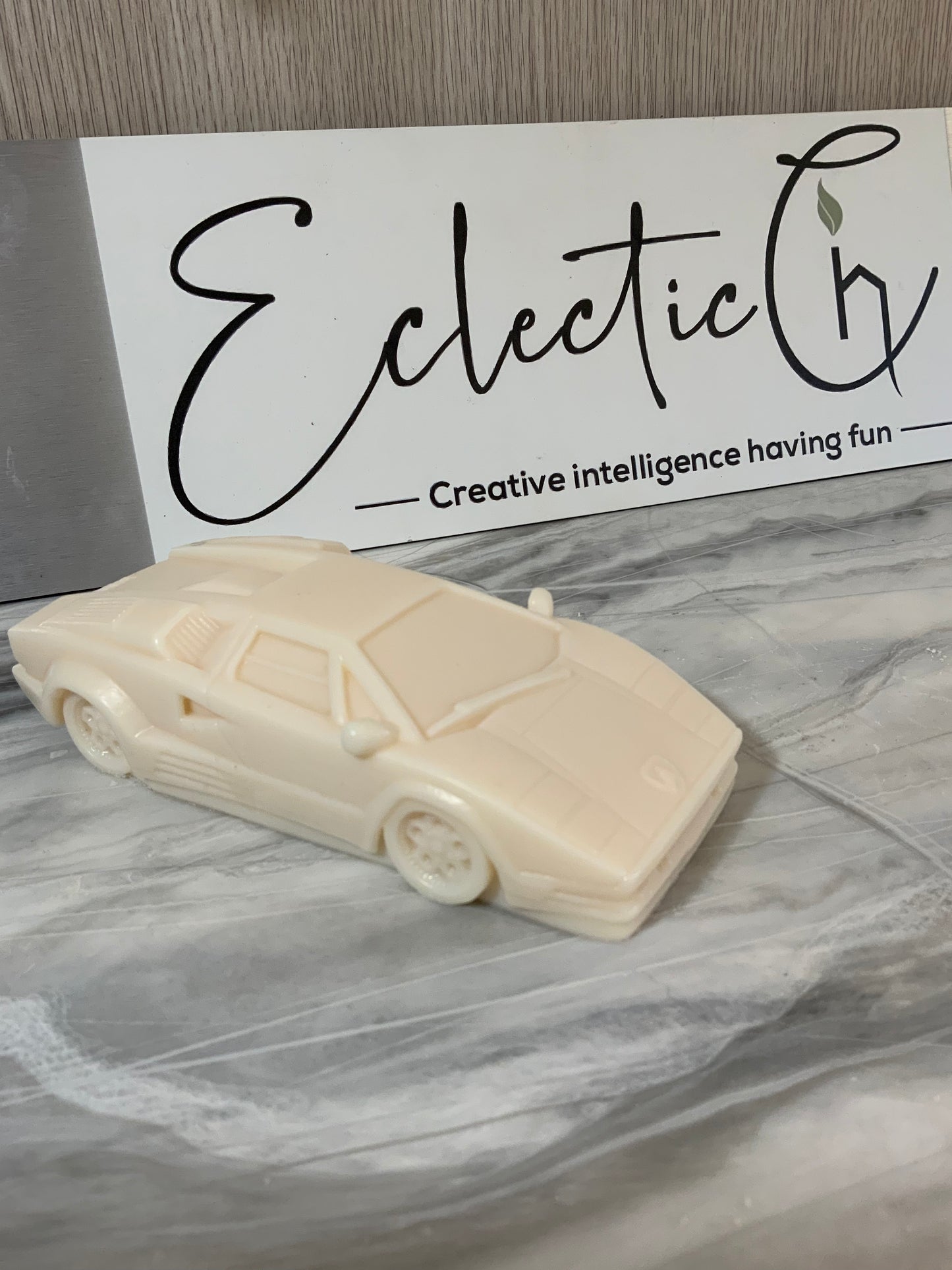 Sports Car Candle