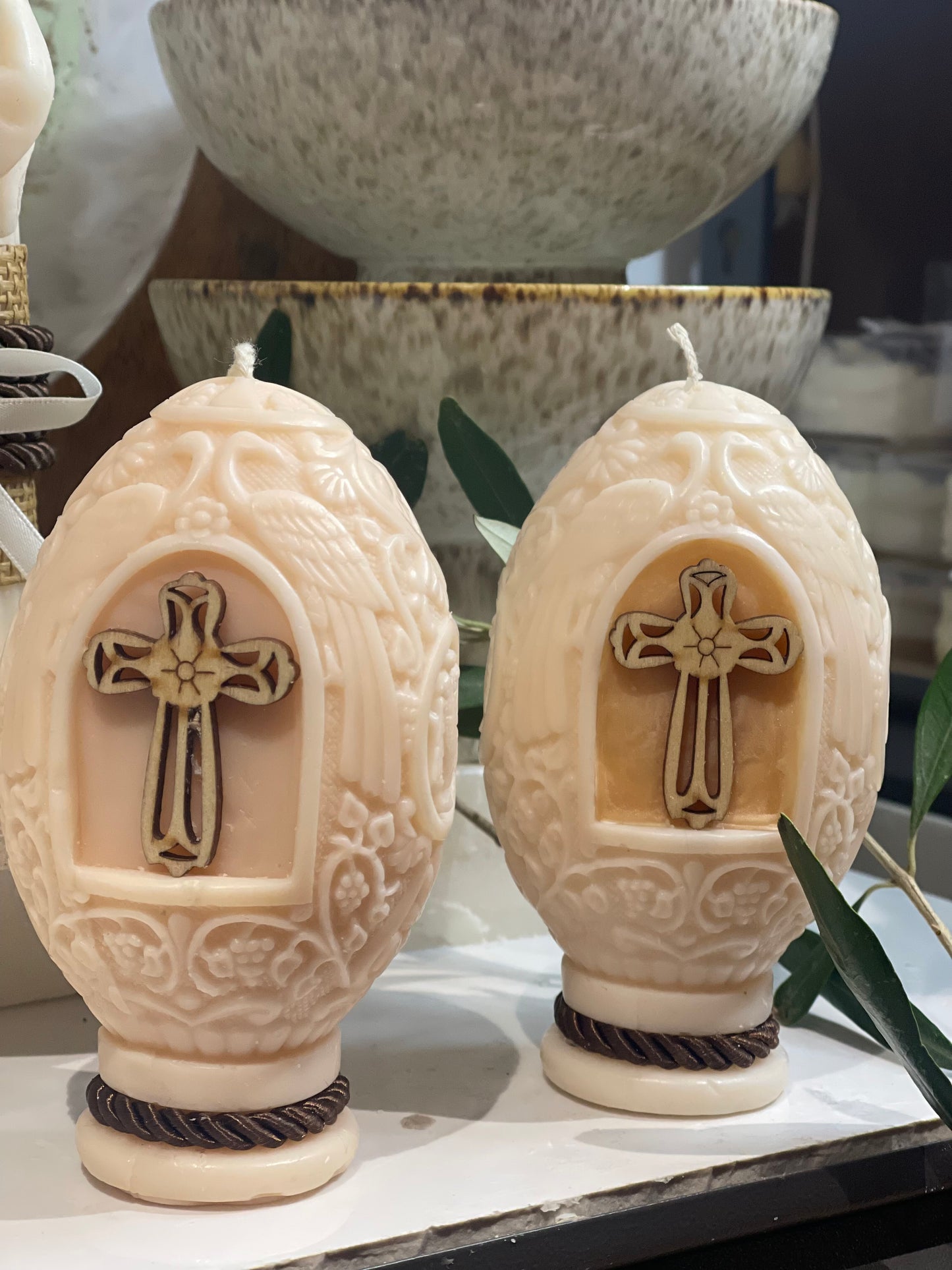 Holy Egg Candle