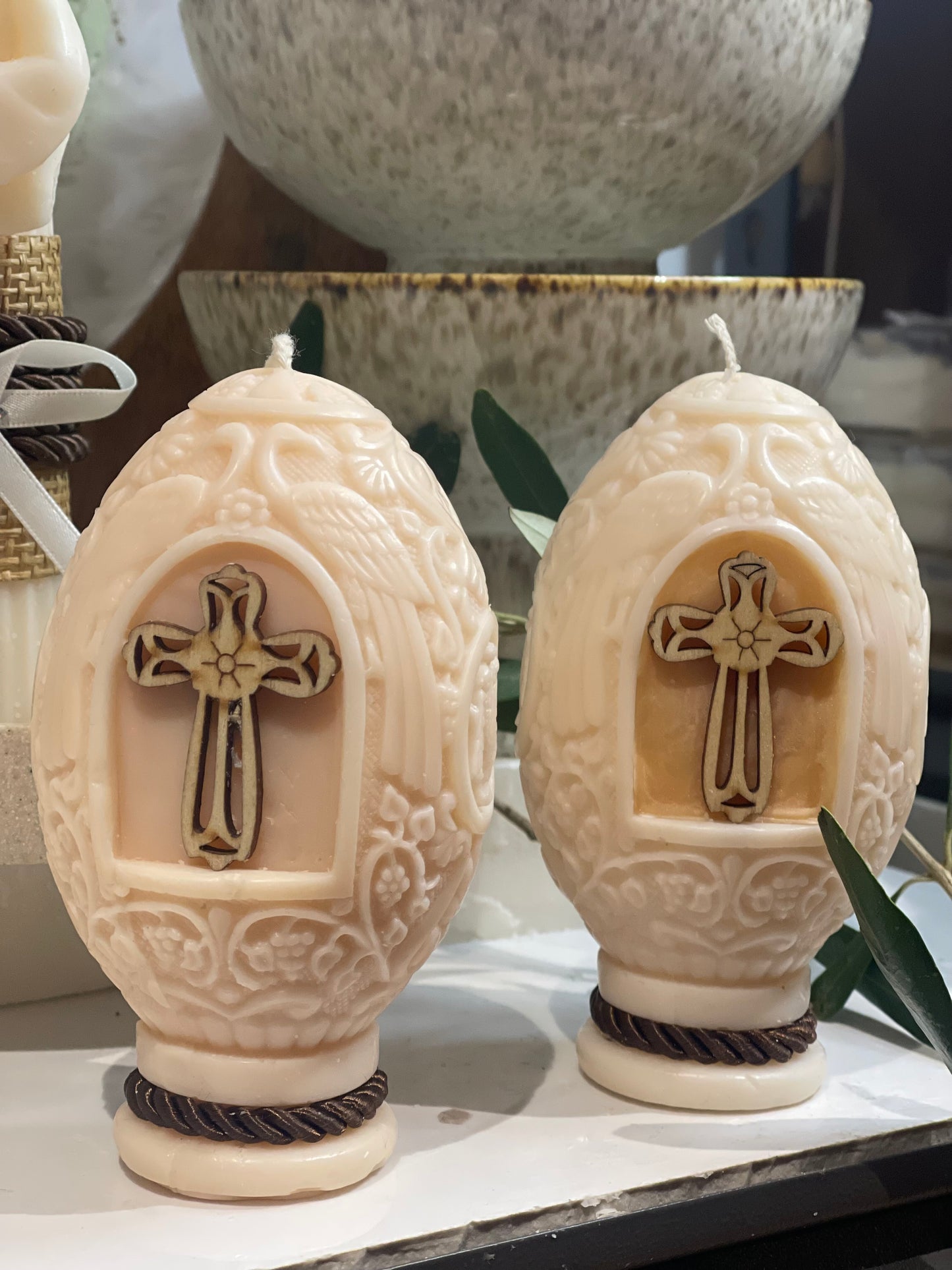 Holy Egg Candle