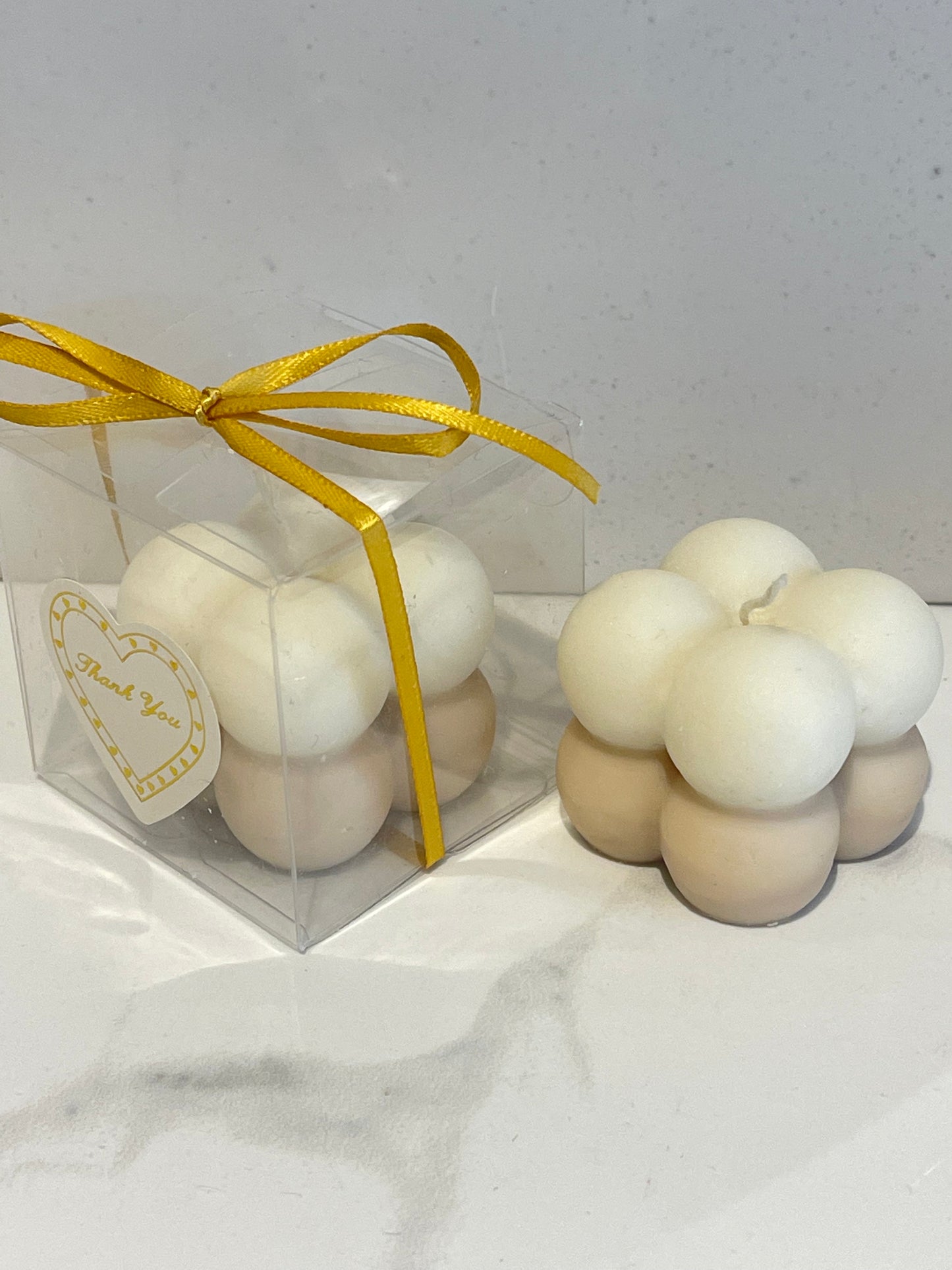 Bubble Cube Candle - Mini