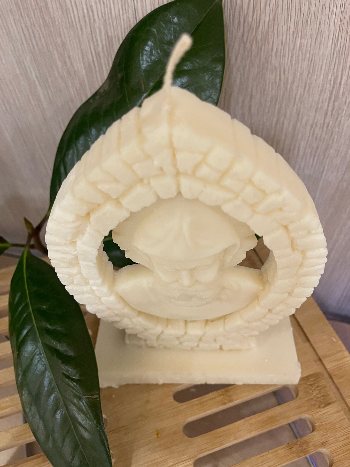 St Charbel Brick Frame Candle