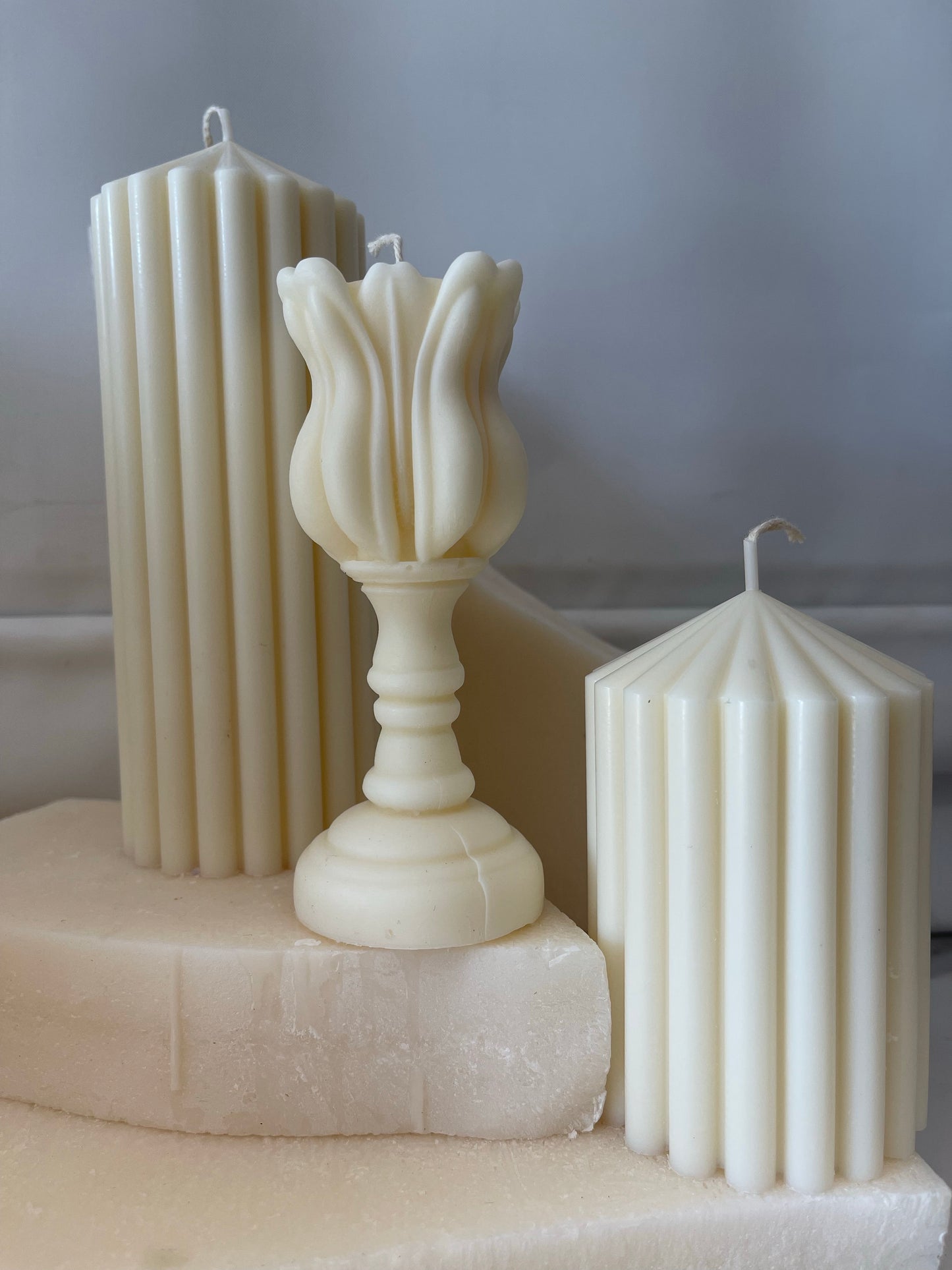 Standing Tulip Candle