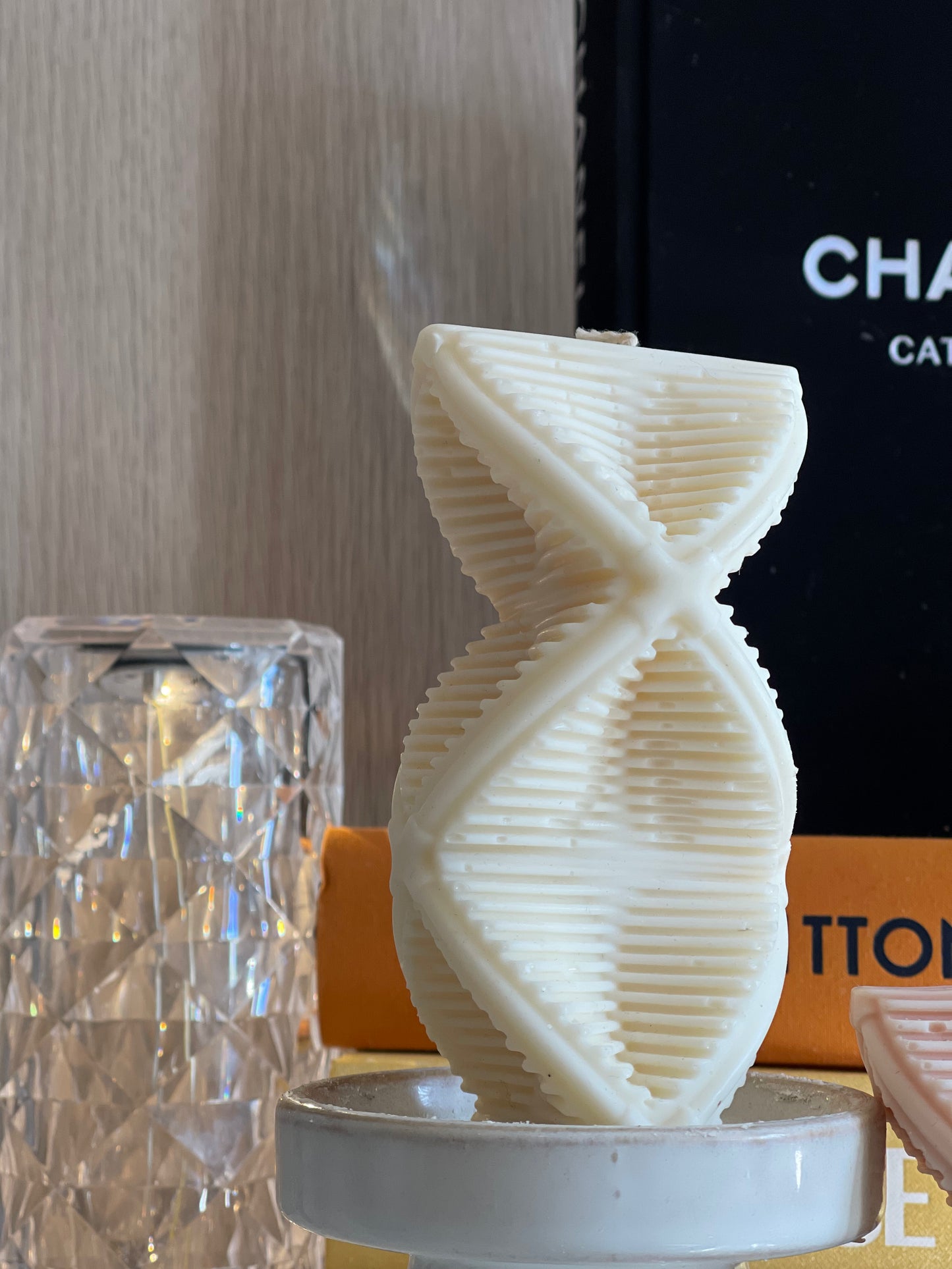 Sculptured Tower Candle