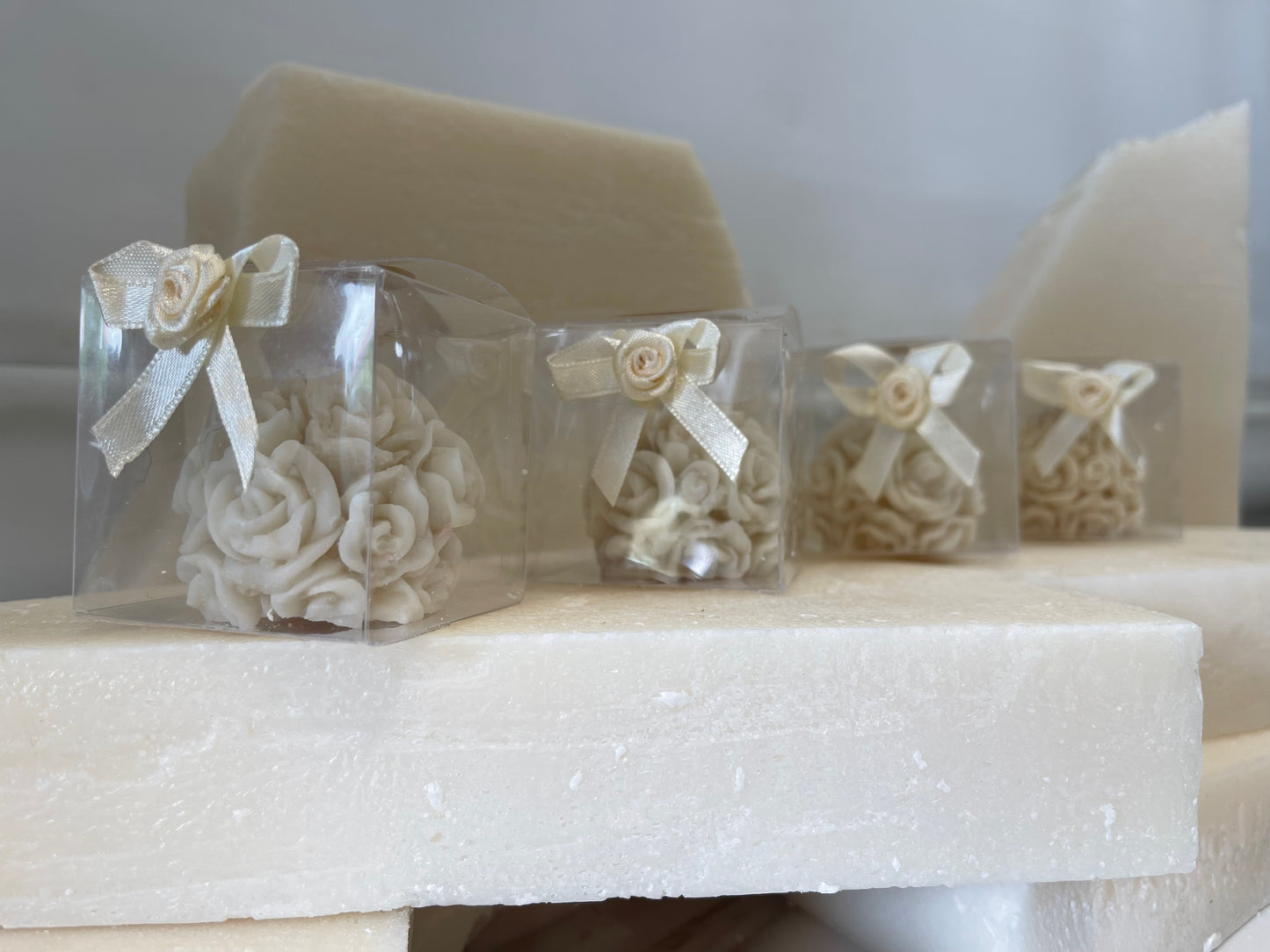 Rose Ball Candle – Small