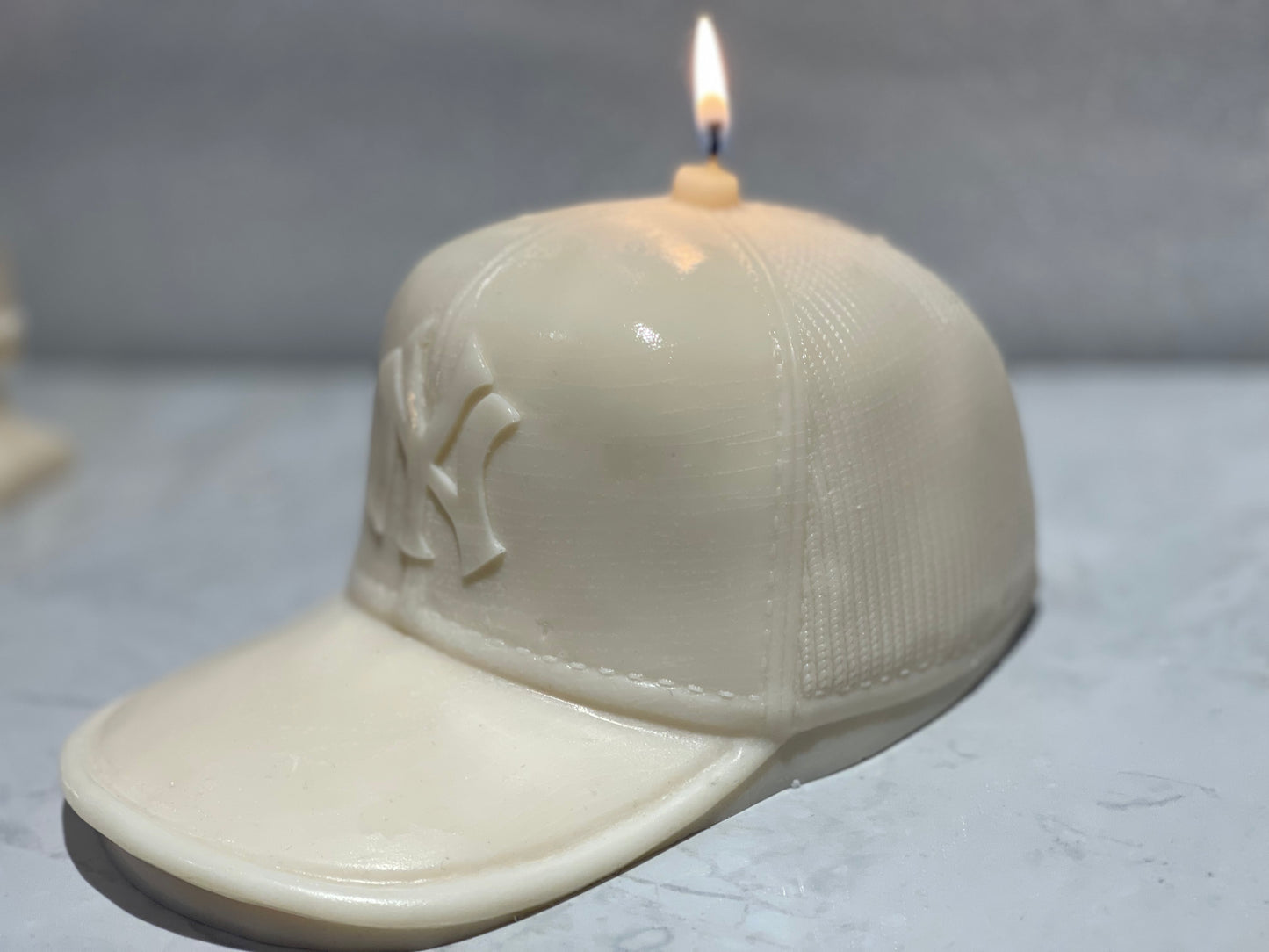 Baseball Cap Candle