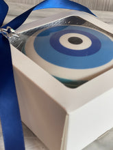 Load image into Gallery viewer, Evil Eye Ceramic Candle Canister/Lid
