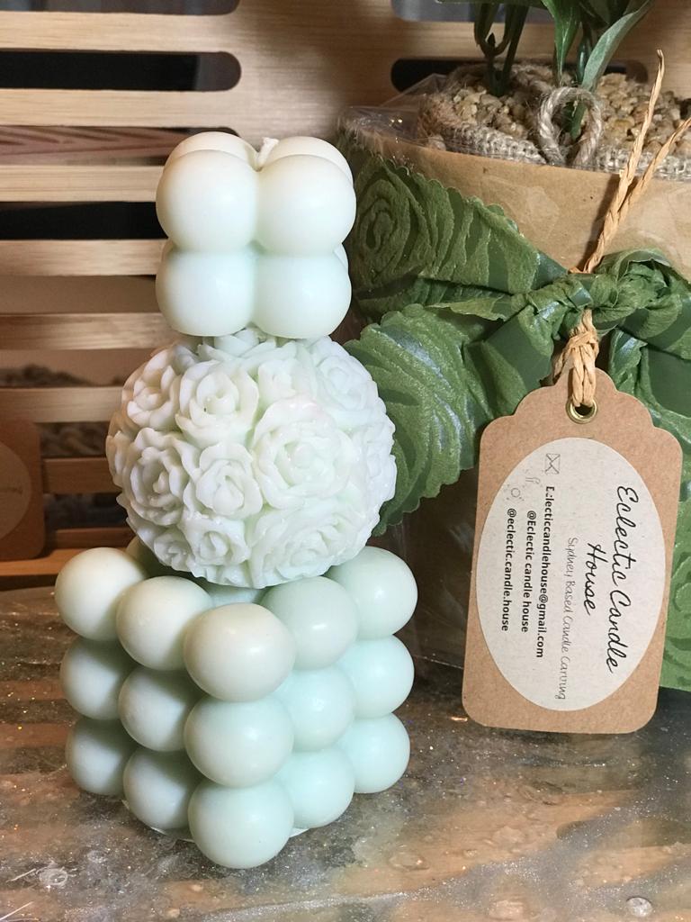Bubble Cube Candle