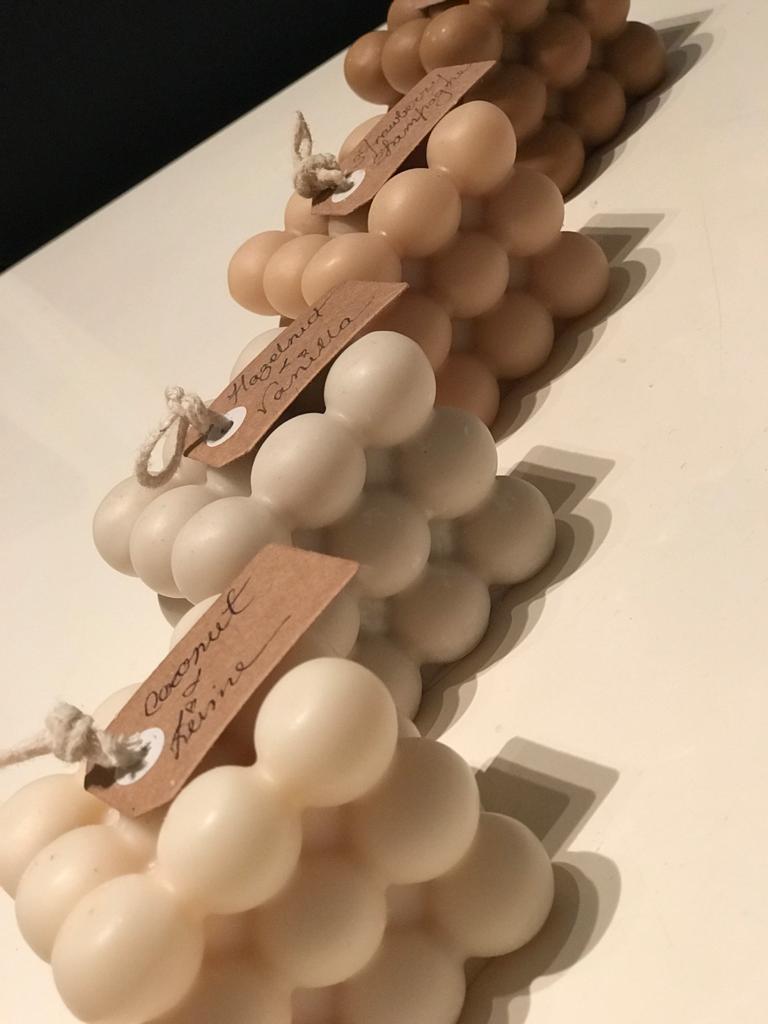 Bubble Cube Candle